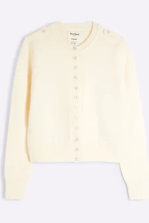 River Island Cardigan en maille boutonné sur le devantXS