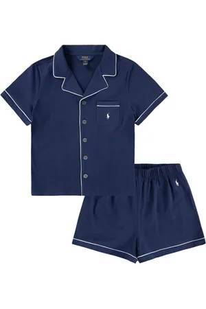 Ralph Lauren Jersey Short Sleeve 100% Cotton Top & Short Pyjama Setxl