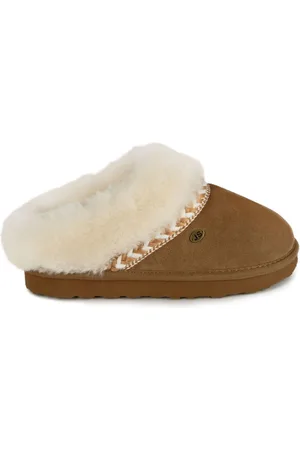 Totes Peau de mouton Chaussons Phoebe pour dames