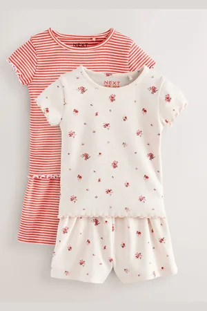 Next Ribbed Top and Shorts Set 2 Pack (3mths-7yrs)104110cm