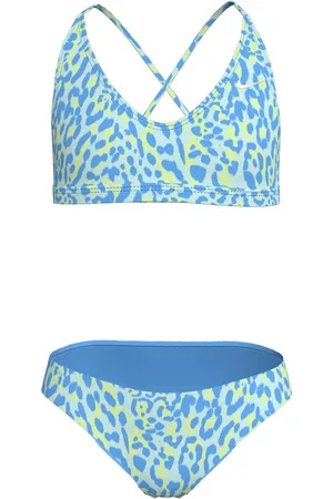 Nike Animal Print Lace Up Back Bikini Set166168cm
