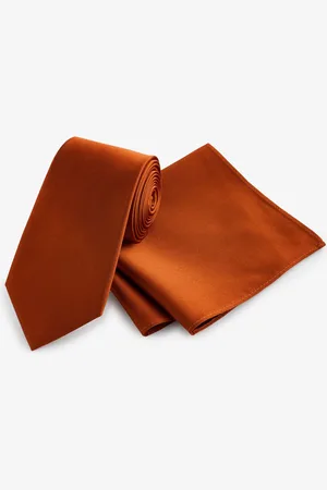 Next Cravate de soie et ensemble de place de pocheTAILLE UNIQUE