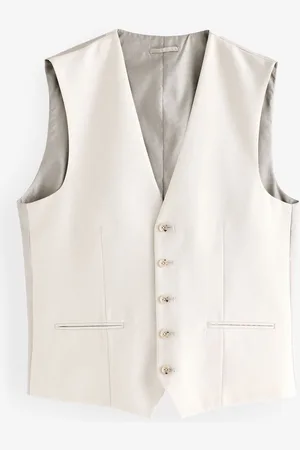 Next Gilet de costume texturé50 Long (UK 40 L)