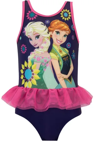 Character Maillot de bain à motif Frozen6 - 7 ans (116 - 122cm)