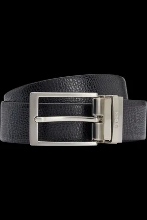 HUGO BOSS Ceintures réversibles en cuir grainé110cm