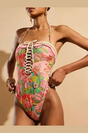 River Island Maillot de bain bandeau Del Maar à fleurs38