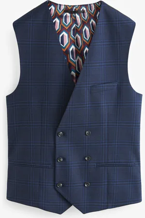 Next Gilet de costume à carreaux52 Régulier (UK 42 R)