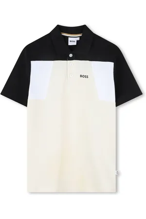 HUGO BOSS Colour Block Short Sleeve Polo Shirt152158cm