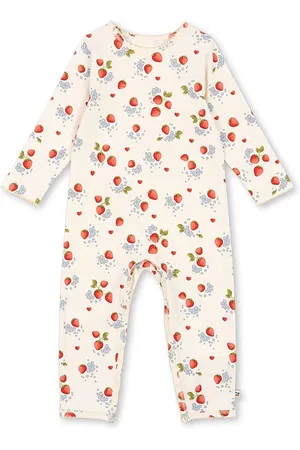 Konges Sløjd Baby Onesie Basic Footless 100% Cotton Sleepsuit8692cm