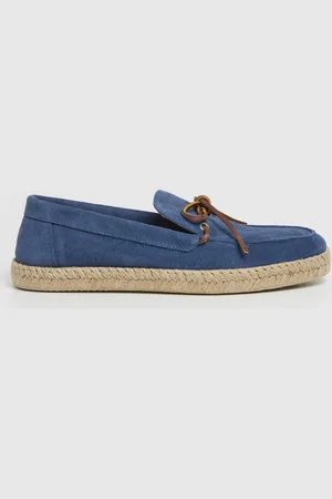 Hackett Suede Espadrilles With Lace-Up Detailr. u.7eu41