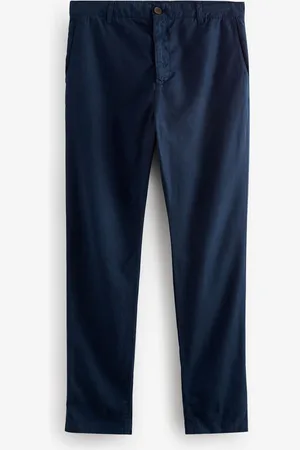 Next Slim fit Premium Linen Drawstring Trousers30W x 31L (UK 30 R)