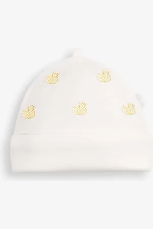 JoJo Maman Bébé Bonnet bébé en coton brodéJusqu