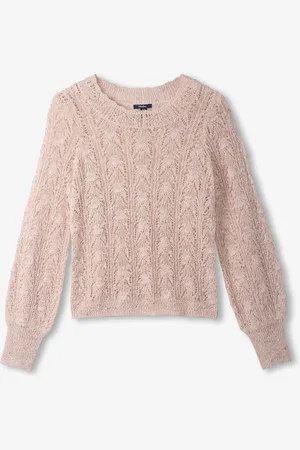 Hatley Pink Pointelle Jumper Floral Print BlushTaille XS