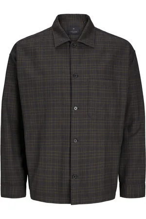 JACK & JONES Long Sleeved Checked OvershirtXL