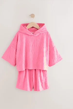 Next Towelling Beach Co-Ord Hoodie And Shorts Set (3-16yrs)152158cm
