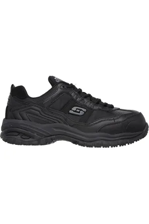Skechers Mens Soft Stride Grinnell Slip Resistant Safety Shoes