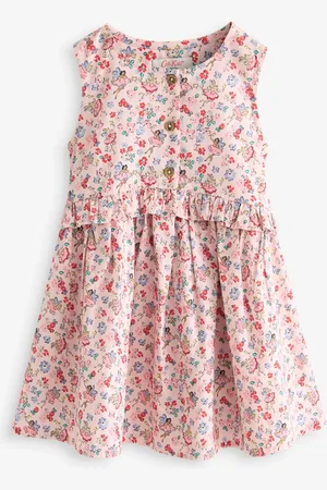 Next Cath Kidston Fairy Print 100% Cotton Peplum Dress (3mths-8yrs) (3mths-8yrs)6874cm