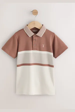 Next Polos en coton Rayure Manches courtes 100% (3-16ans)140146cm