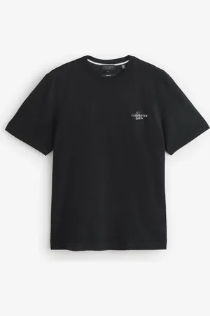 Ted Baker T-shirt Tebars-ISS Marque Script 100% cotonGrand