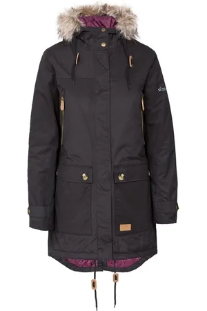 Trespass Female Clea Black JacketL