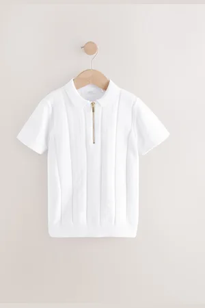 Next Polos tricotés à col zippé (3-16yrs)122128cm