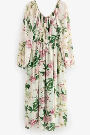 Next Manches longues Plissé Robe longue40tall