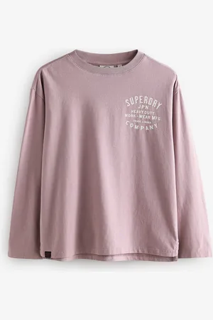 Superdry Long Sleeve Workwear Printed T-Shirt116122cm