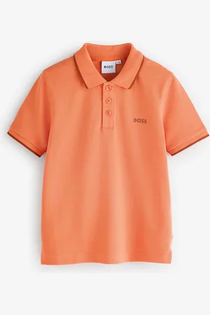 HUGO BOSS Polo logo à manches courtes en piqué 100% coton152158cm