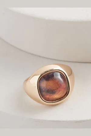 Next Bague en résine Made avec des métaux recyclésM