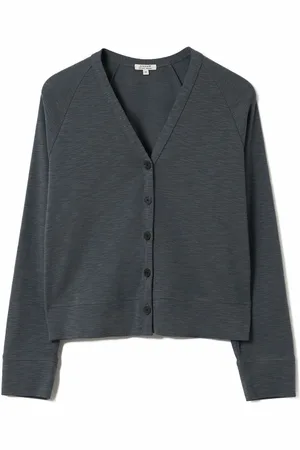 Jigsaw Luxe 100% Cotton Cardiganxsmall