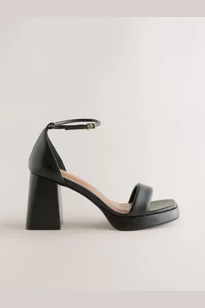 Next Forever Comfort Square Toe Platform Flare Heels