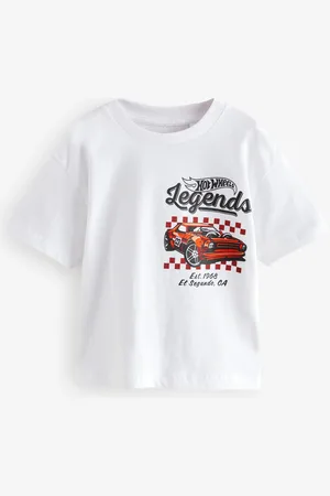 Next Hot Wheels Short Sleeve 100% Cotton T-Shirt (3mths-8yrs)5 - 6 ans (110 - 116cm)