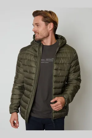Threadbare Matte Finish Padded Showerproof À capuche VesteXXL