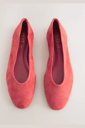 Next Forever Comfort Ballerine en cuir à bout rond5