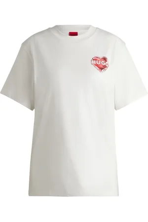 HUGO BOSS Artwork Graphic Cotton Slim Fit T-Shirtxlarge