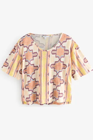 Next T-shirt Blend doux au toucher à encolure dégagée52