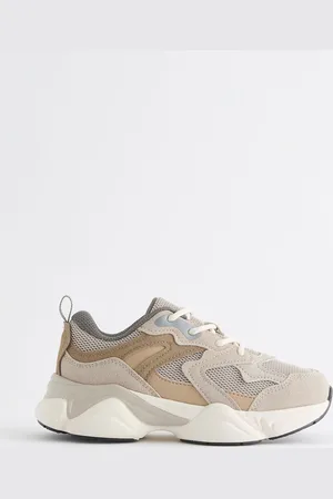 Next Mesh Lace Trainers
