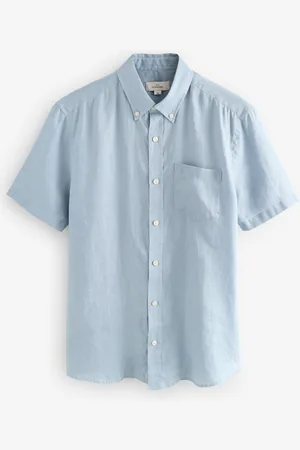 Next Signature 100% Lin Manches courtes Shirt2X-Large