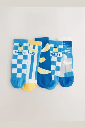 Next Print Rich Socks 5 Pack0-2.5 Jnr