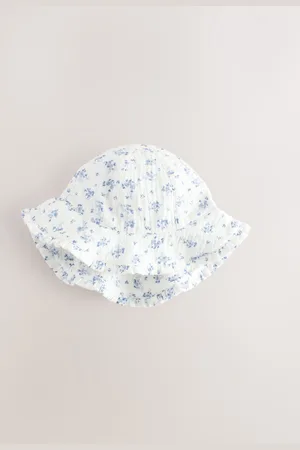 Next 100% Cotton Baby Bucket Hat (0mths-2yrs)5662cm