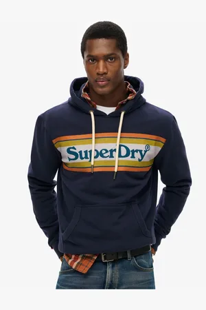 Superdry Sweat à capuche Venue Rayure décontracté à capuchexlarge