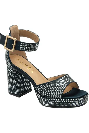Ravel Satin Sandales à talons