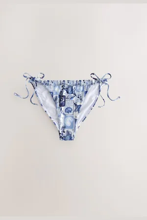 Next Bas de bikini noué sur les côtés blanc46