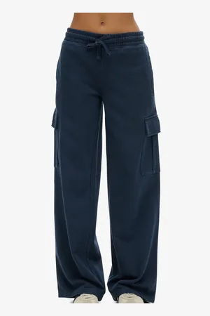 Superdry Athletic Essentials Vintage Wide Cargo 100% Cotton Joggers42
