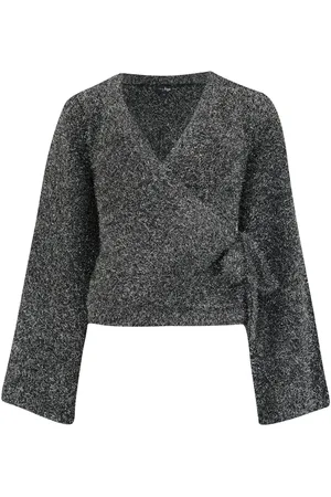 Pour Moi Elle Sparkle - Top à manches évasées en maille pour ballet38