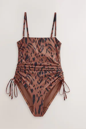 Next Maillot de bain Bandeau gainant la jambe froncée50