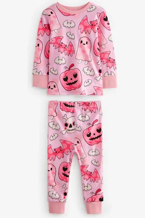 Next Halloween 100% Cotton Se blottir Pyjamas (9mths-12yrs)12 - Mois 18 (80 - 86cm)