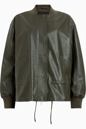 AllSaints Allsaints Veste bombardier en cuir Sofi40