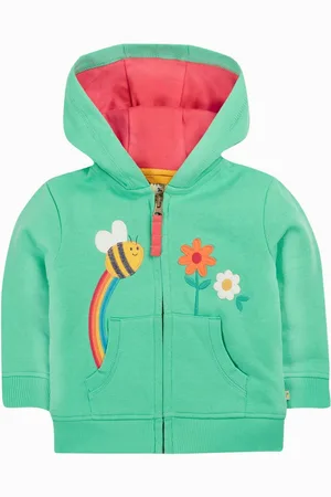 Frugi Green Carbis 100% Organic Cotton Hoodie8086cm