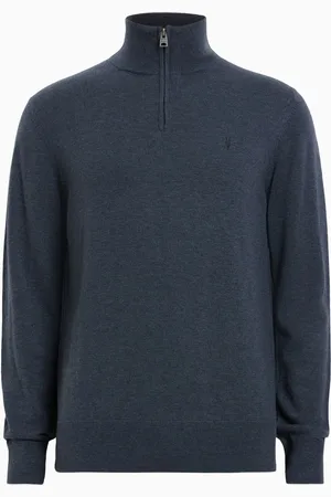 AllSaints Allsaints Kilburn Quarter Zip Funnel PullS